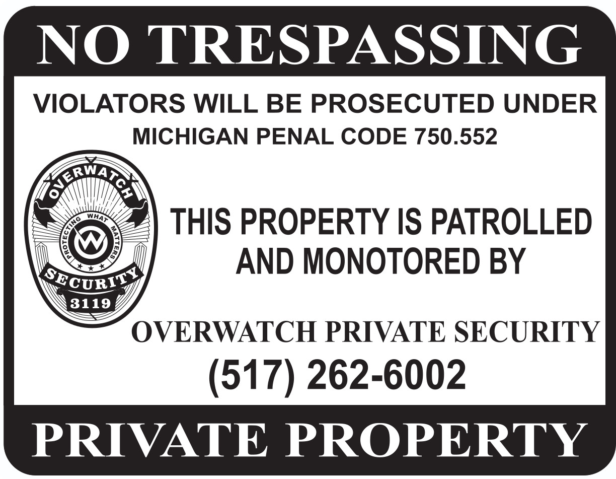 OW No Trespass